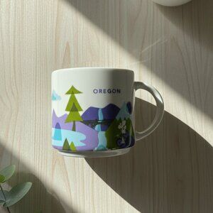 ☕ Starbucks Oregon "You Are Here" Collection Mug - 2015 – 14 oz